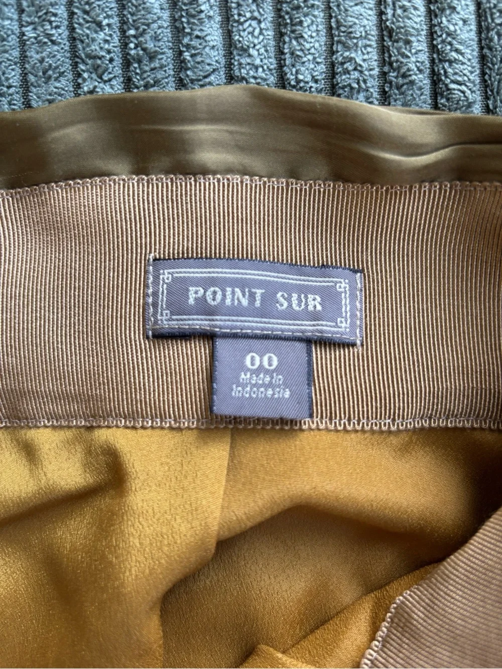 Point Sur for J. Crew Olive Green(ish) Pleated Maxi Skirt